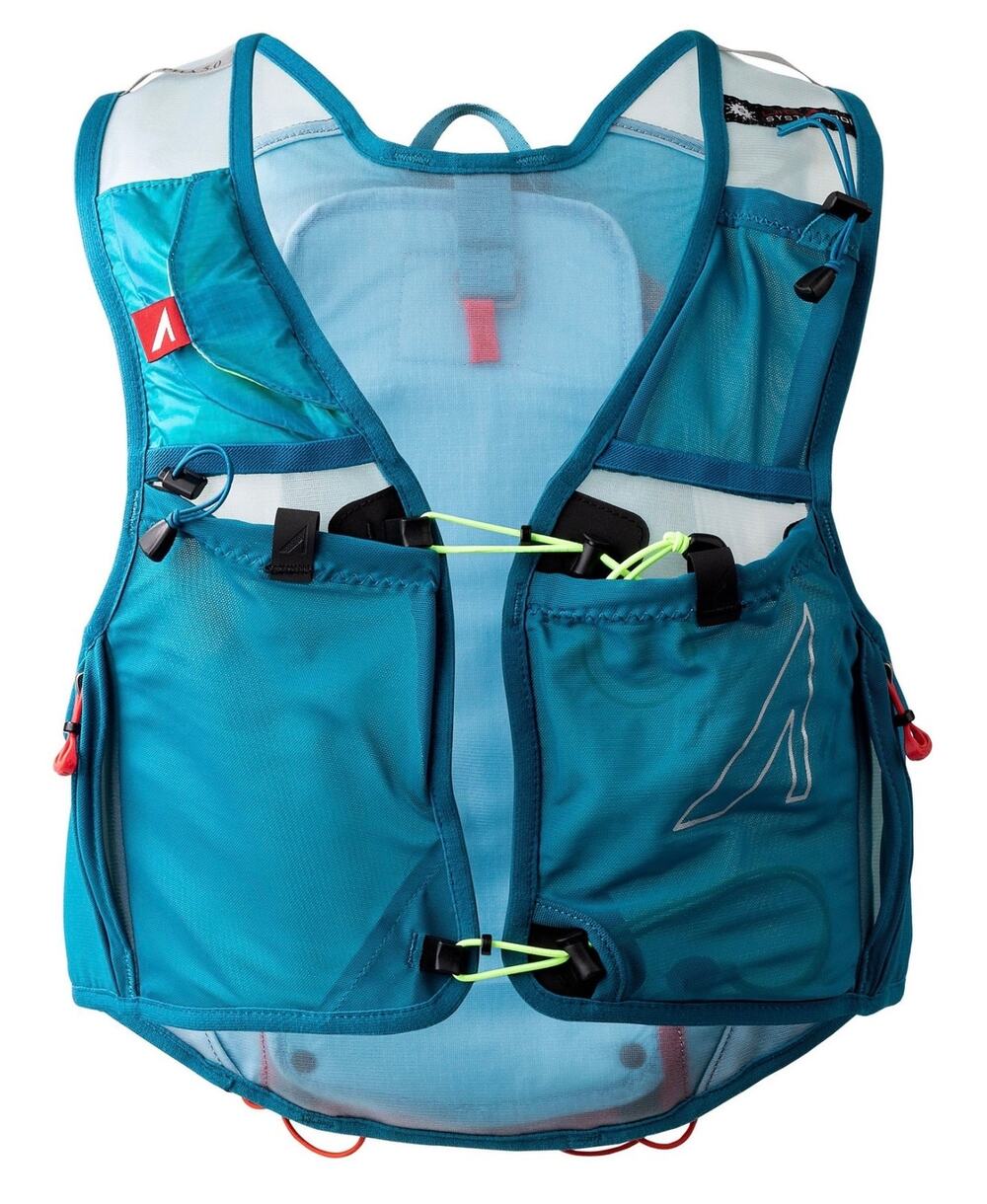Ultraspire Alpha 5.0 unisex race vest hydration pack blue size large